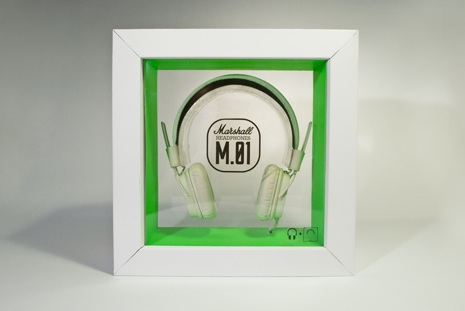 Marshall packaging - face